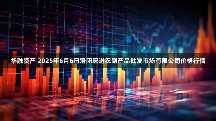 华融资产 2025年6月6日洛阳宏进农副产品批发市场有限公司价格行情